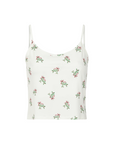 BAMBOO LOUNGE TANK - MISTLETOE (HOLIDAY)