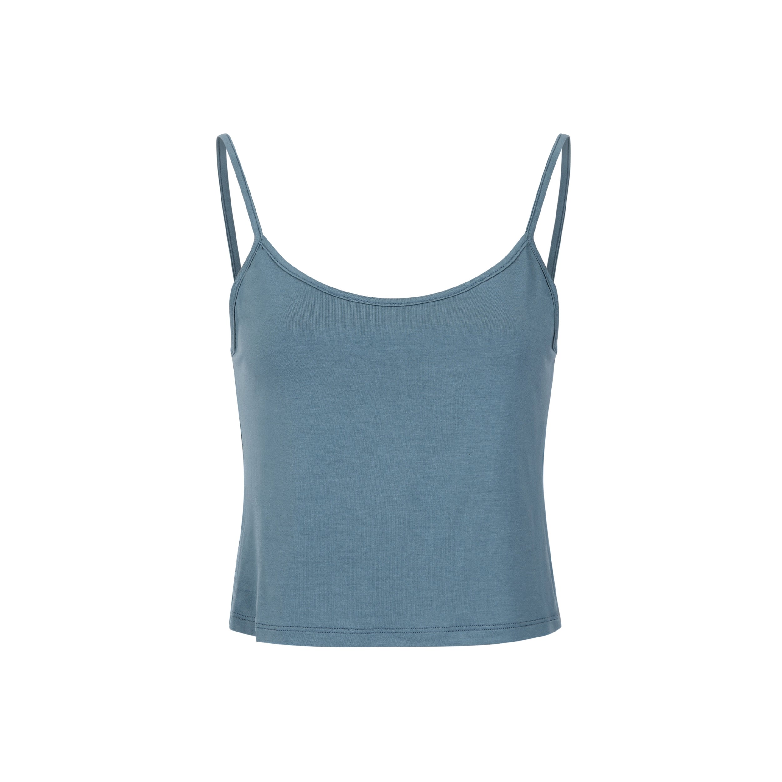 BAMBOO LOUNGE TANK - SLATE BLUE – Routine the Brand Sleep
